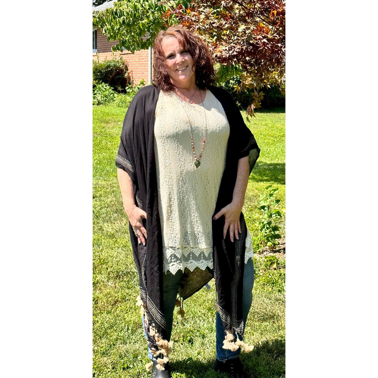 Dorian Cream Lace Tunic - Rhapsody and Renascence