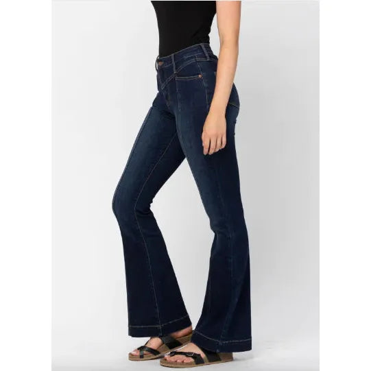Judy Blue Linda High Waist Flare Jeans - Rhapsody and Renascence