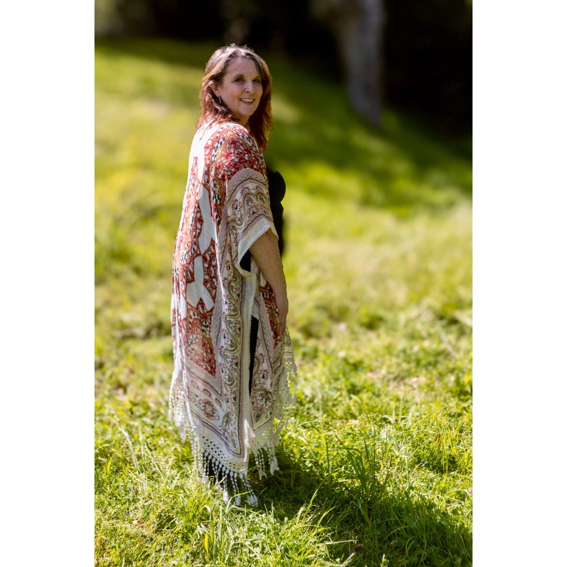 Charlotte Mandala Lace Kimono - Rhapsody and Renascence -Kimono - boho, kimono, new, summer