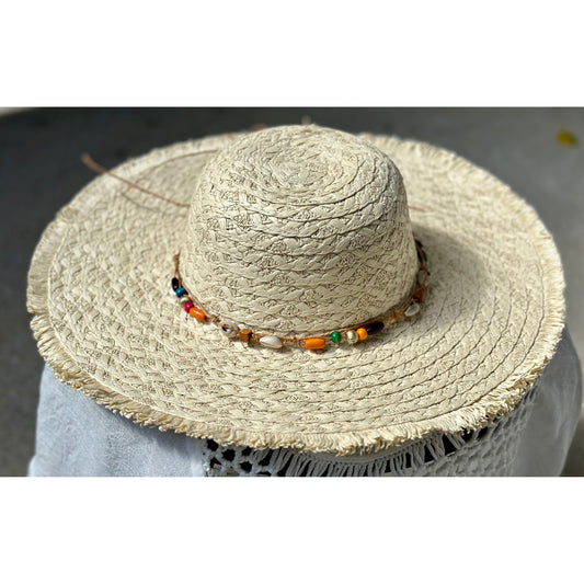 Delphine Straw Hat - Rhapsody and Renascence -hat - hat, summer