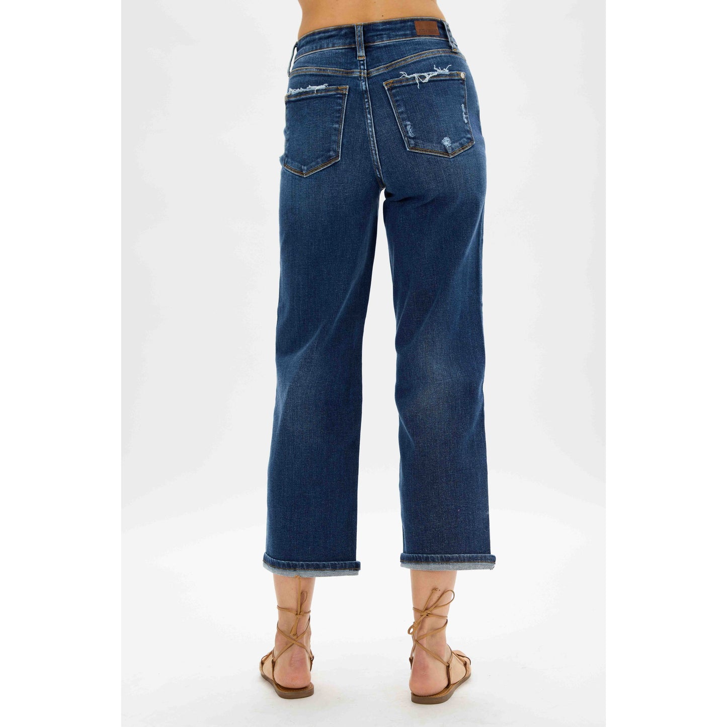 Judy Blue Isla High Waist Destroyed Jeans - Rhapsody and Renascence
