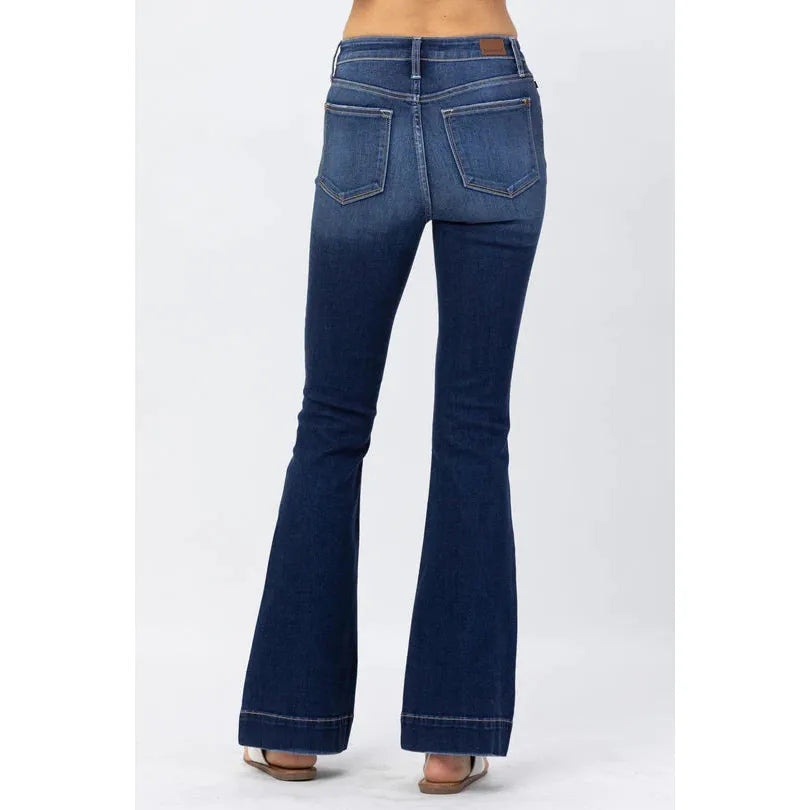 Judy Blue Jasmine High Waist Flare Jeans - Rhapsody and Renascence