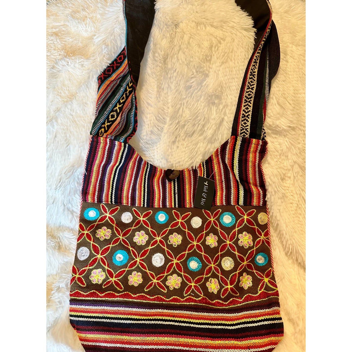 Mariska Cotton Crossbody Bag- 4 Styles - Rhapsody and Renascence