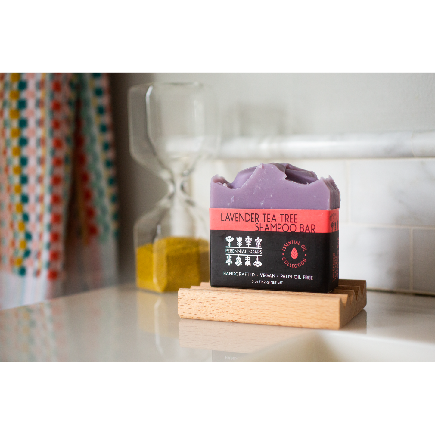 lavender tea tree shampoo bar
