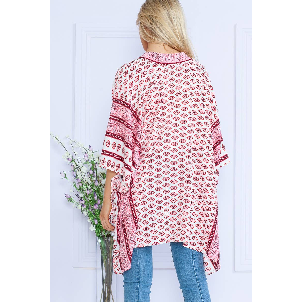 Lily Red Kimono - Rhapsody and Renascence