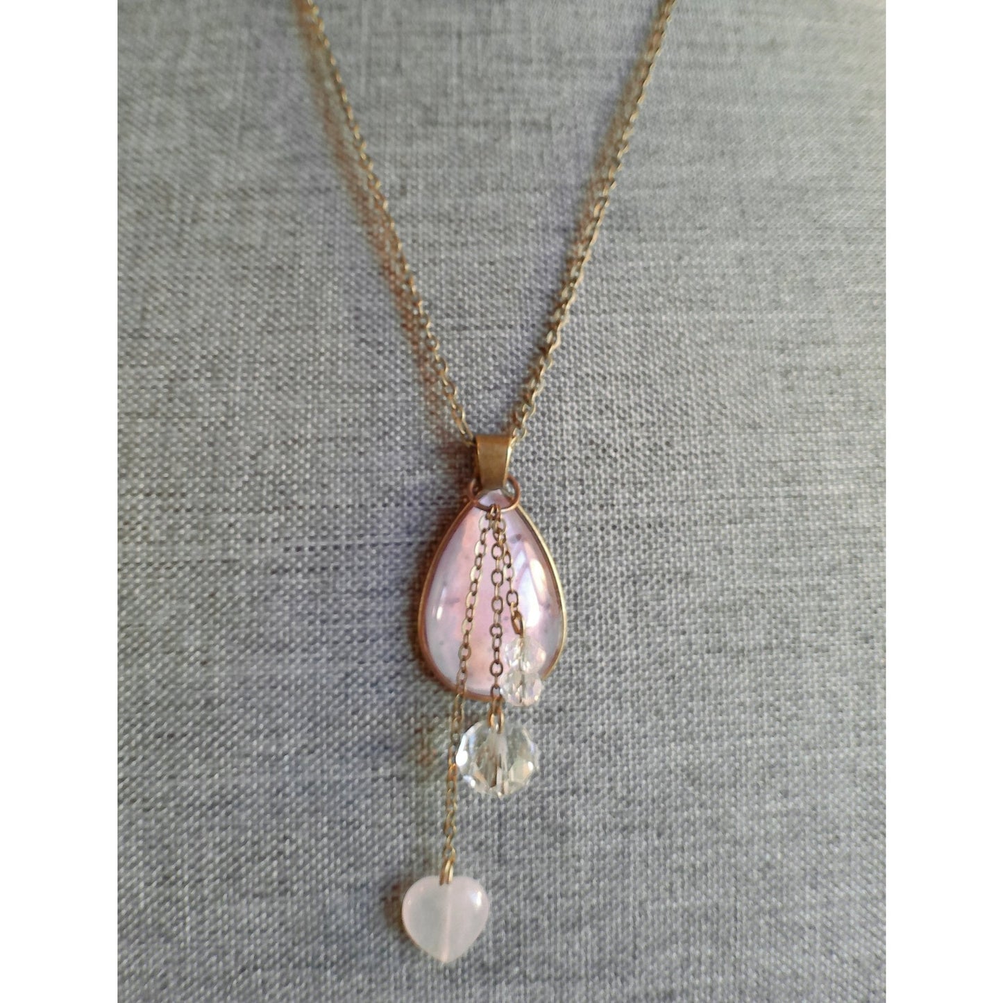 Dewdrop 9 Pendant Necklace - Rhapsody and Renascence