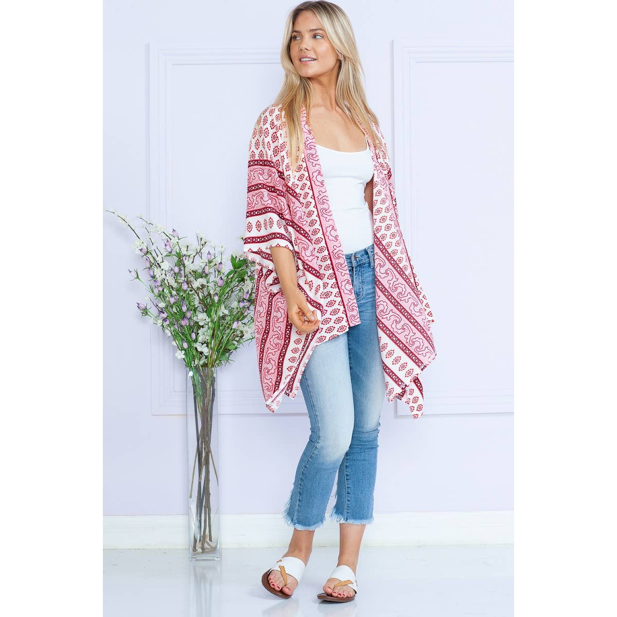 Lily Red Kimono - Rhapsody and Renascence