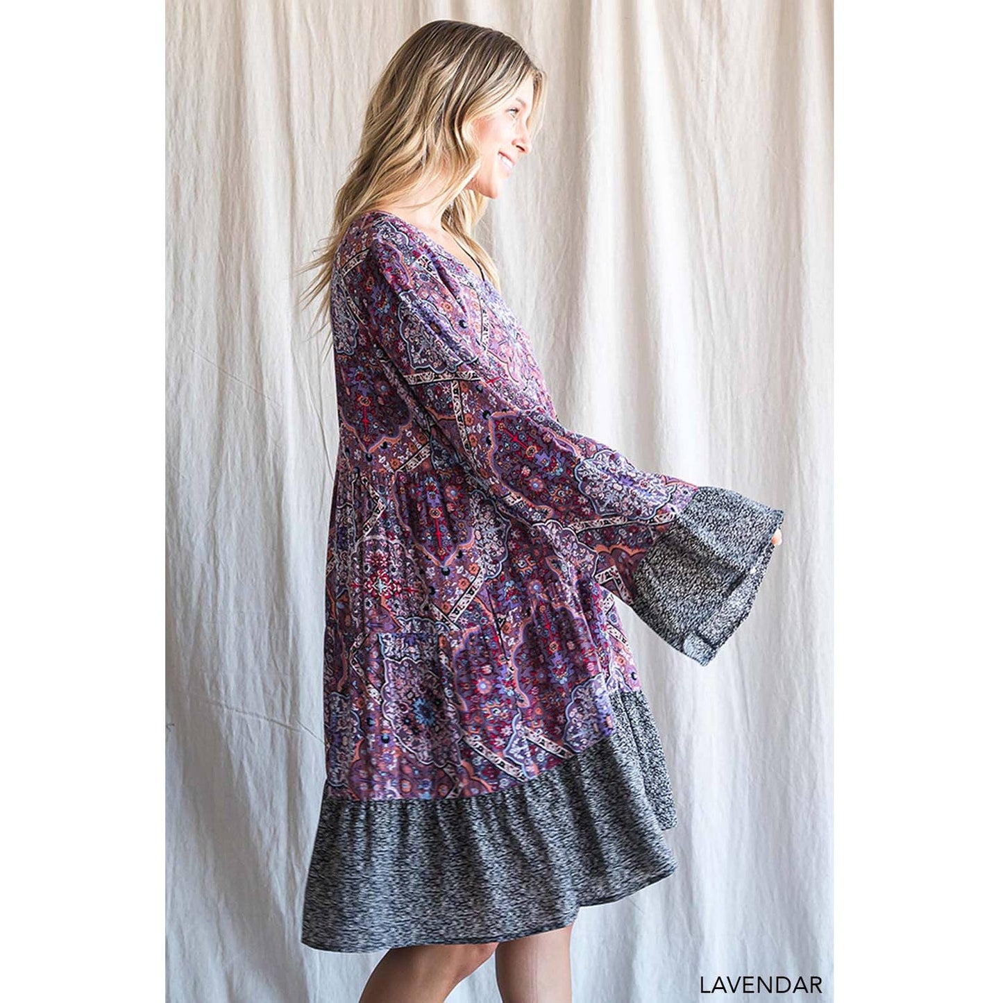 Jennifer Bell Sleeve Midi- Dress - Rhapsody and Renascence