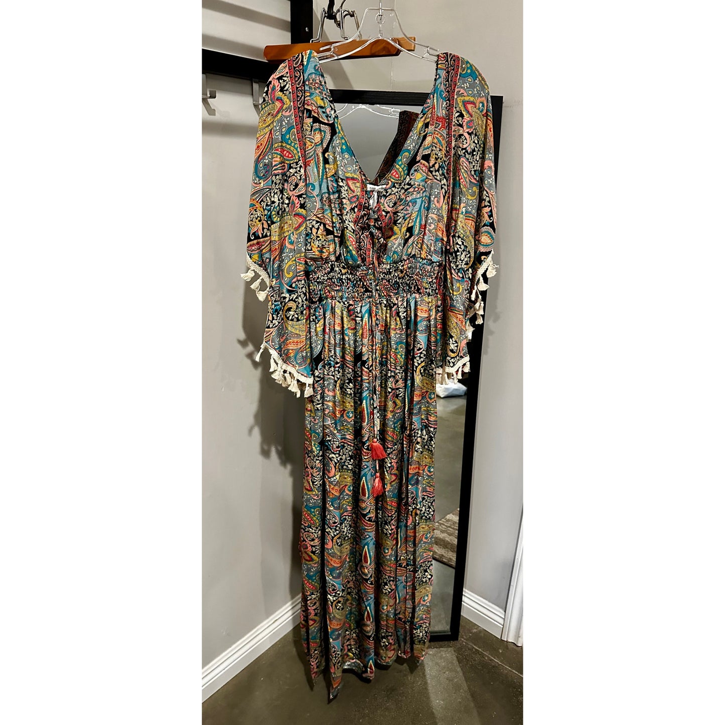 Zuri Fringe Kaftan