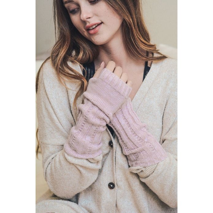 Pinky Fingerless Gloves/ Hand Warmers - Rhapsody and Renascence