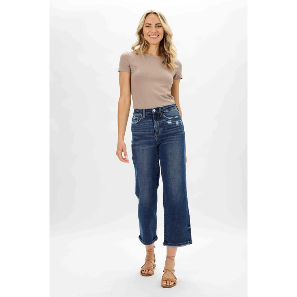 Judy Blue Isla High Waist Destroyed Jeans - Rhapsody and Renascence