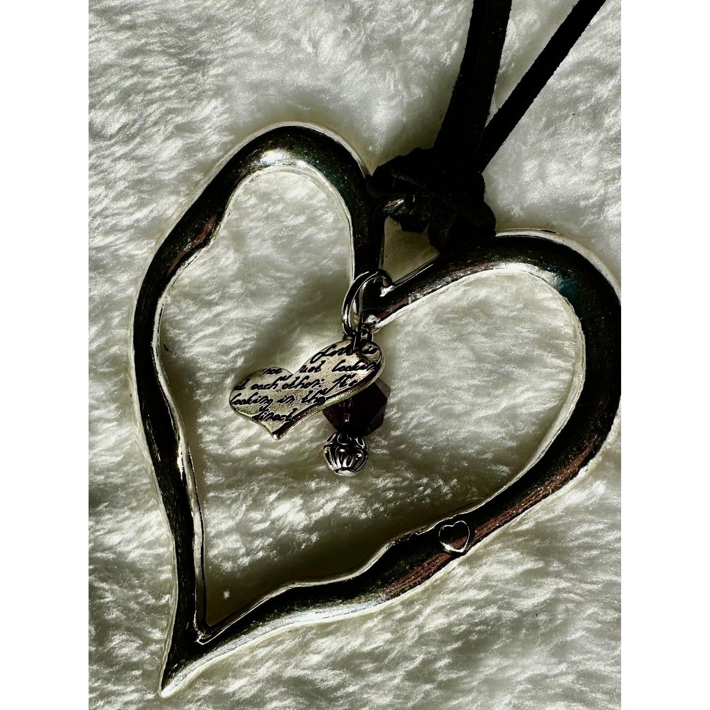 Lydia Heart Pendant Necklace - Rhapsody and Renascence