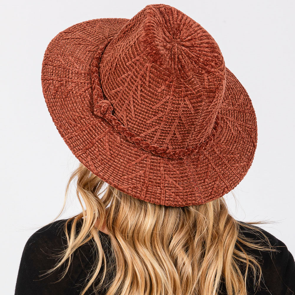 Hanna Chenille Fedora