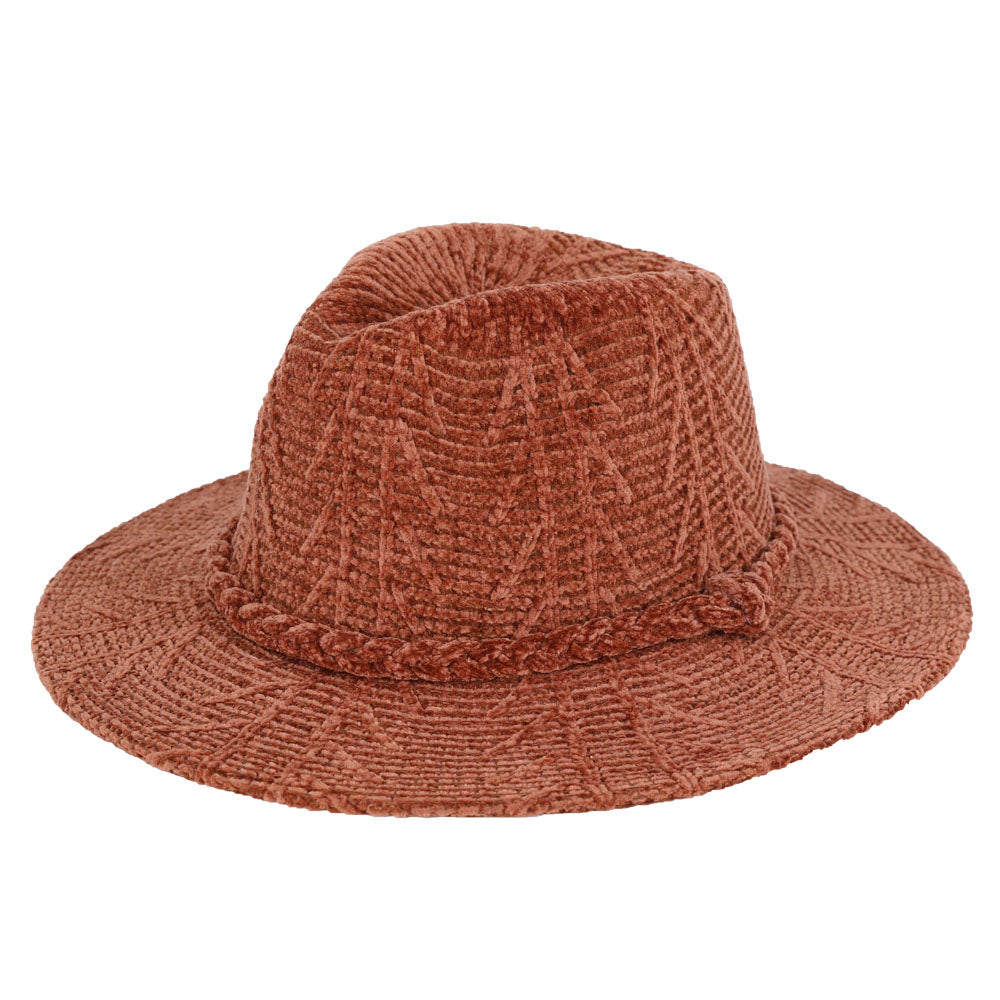 Hanna Chenille Fedora