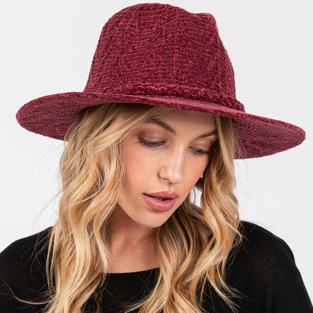 Hanna Chenille Fedora