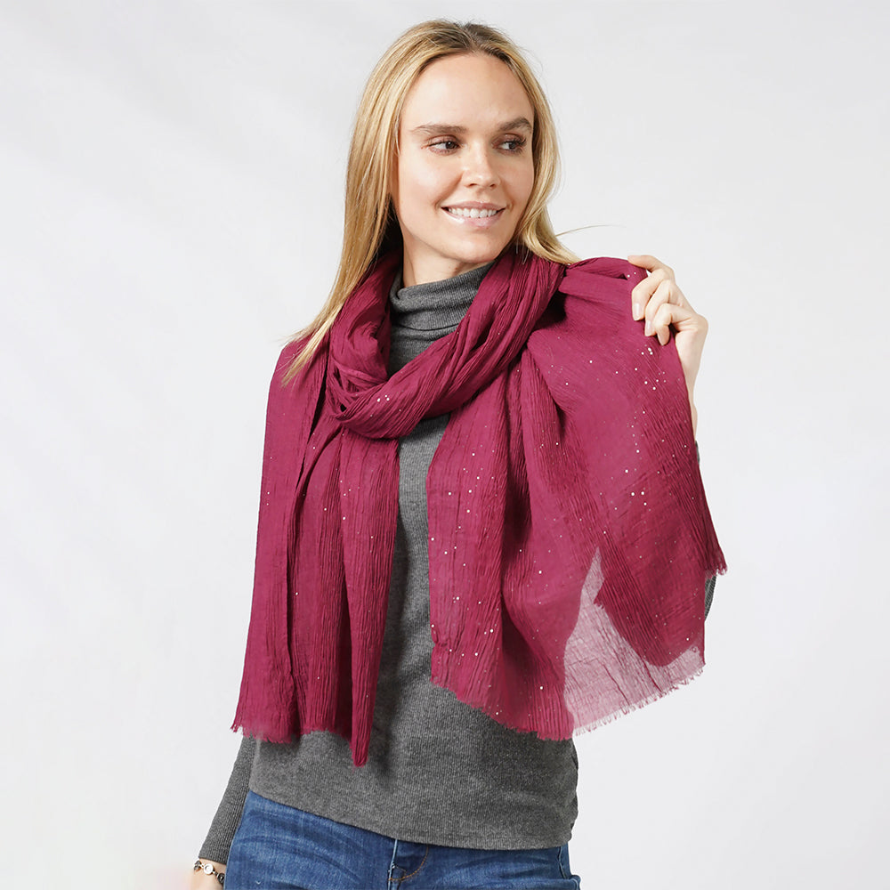 Jeanie Glitter Scarf