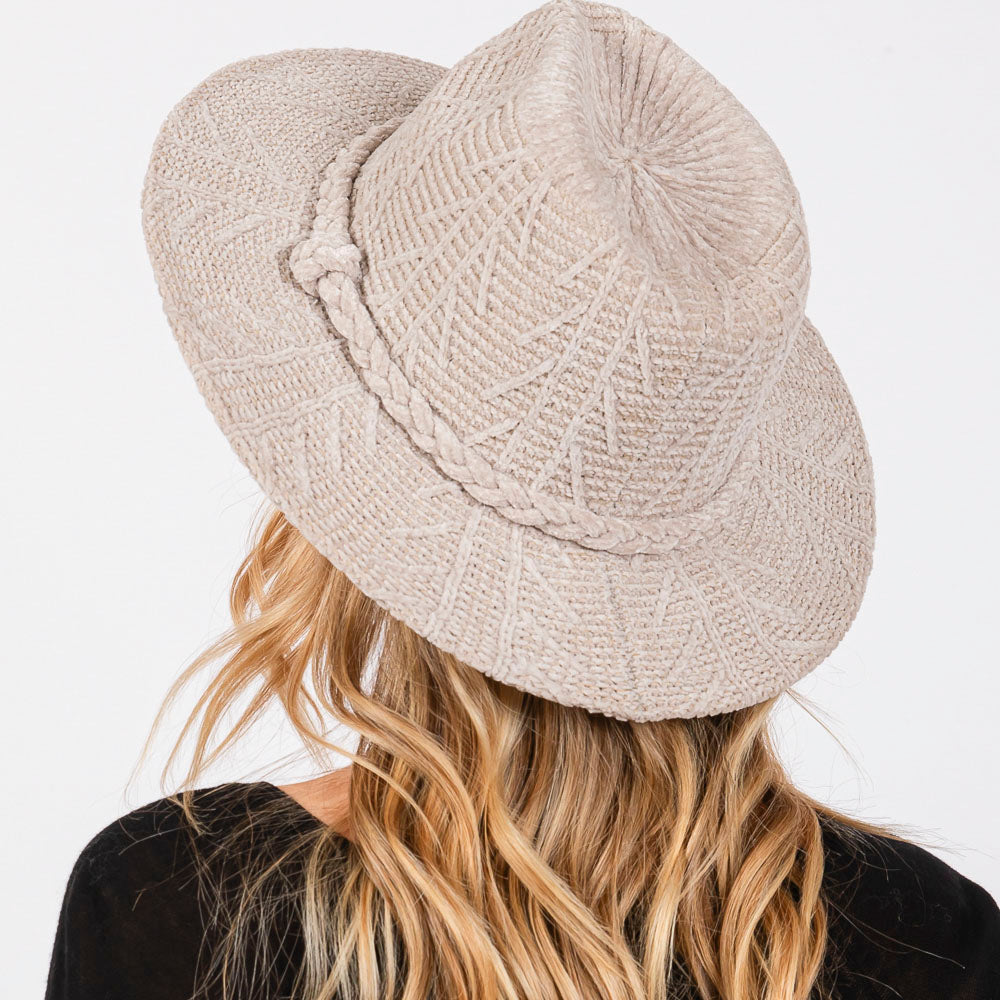 Hanna Chenille Fedora