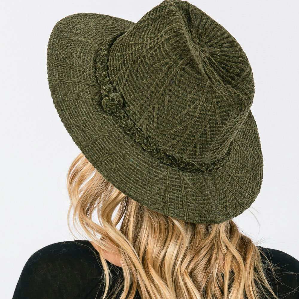 Hanna Chenille Fedora