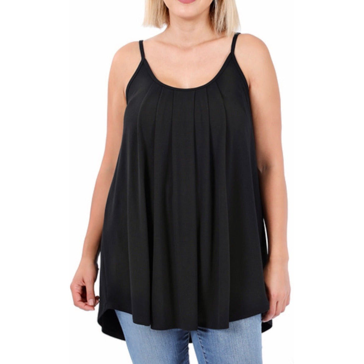Bridget Cami Tank With Adjustable Straps - Rhapsody and Renascence