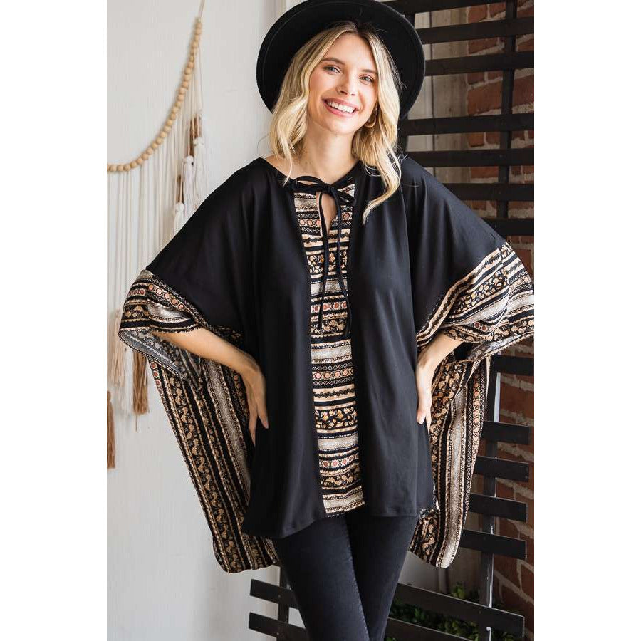 Cindy OS Poncho Top - Rhapsody and Renascence