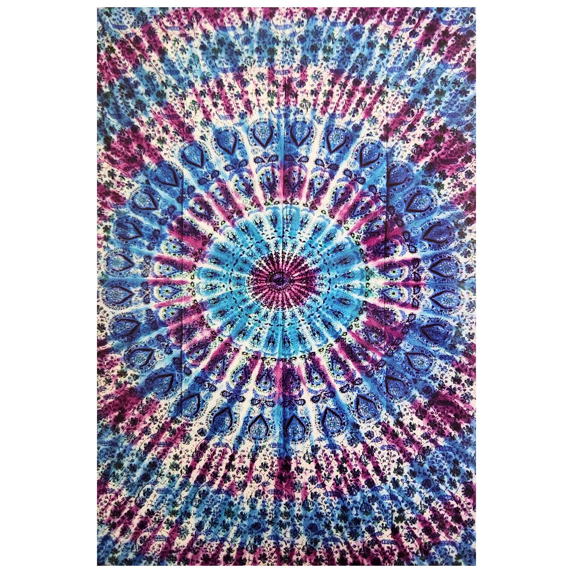 Indira Mandala Tapestry Multicolor - Rhapsody and Renascence