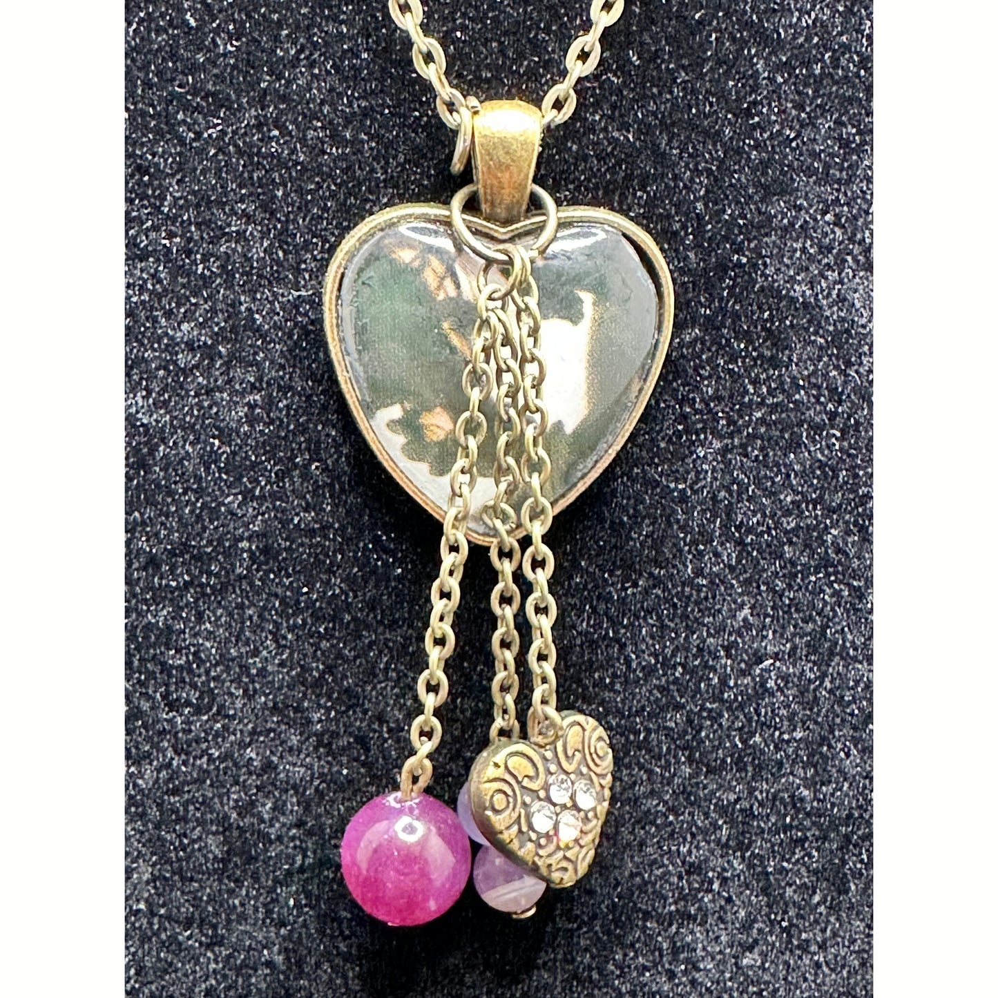 Heart Love 1 Pendant Necklace - Rhapsody and Renascence