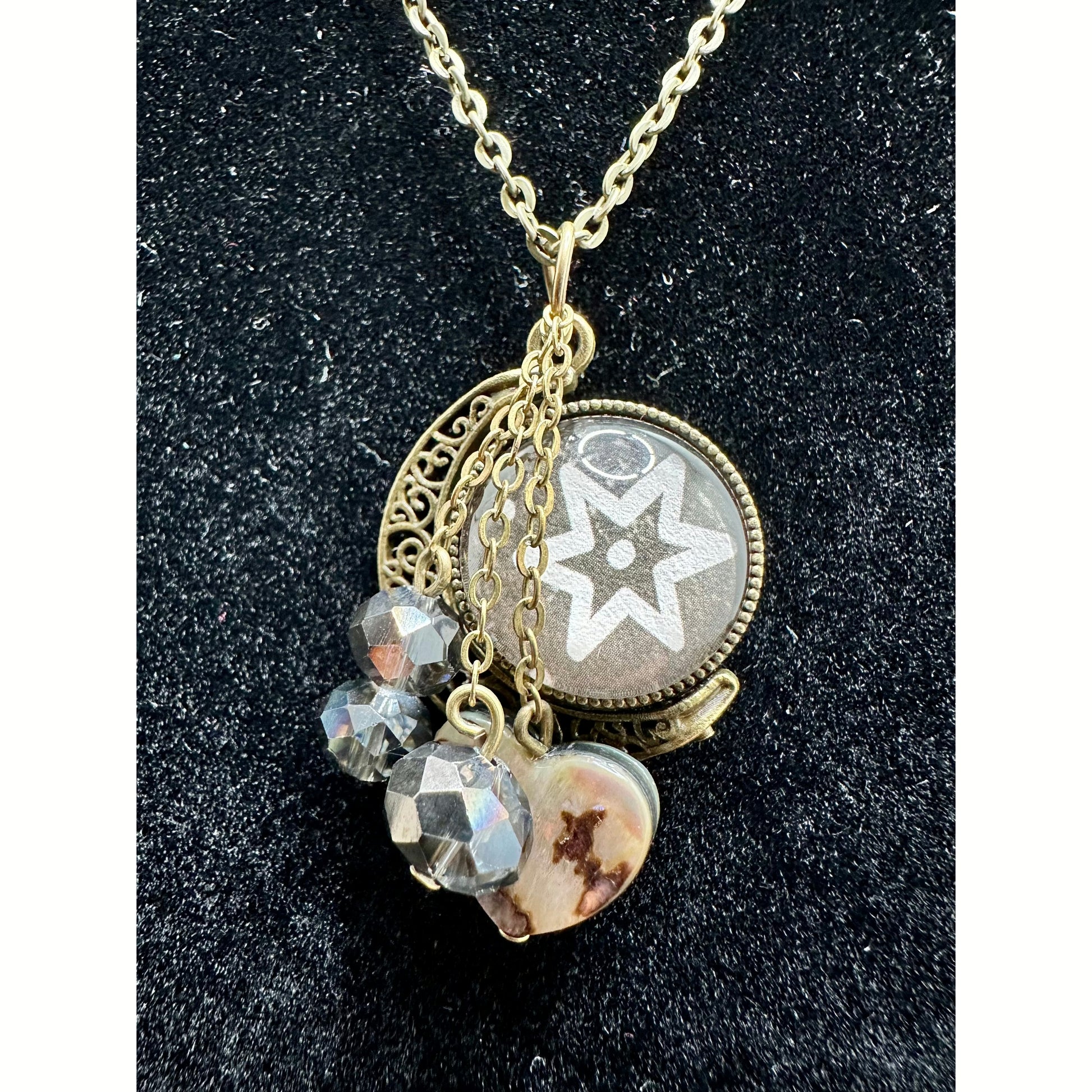 Moonshine Mini Pendant Necklace 2 - Rhapsody and Renascence