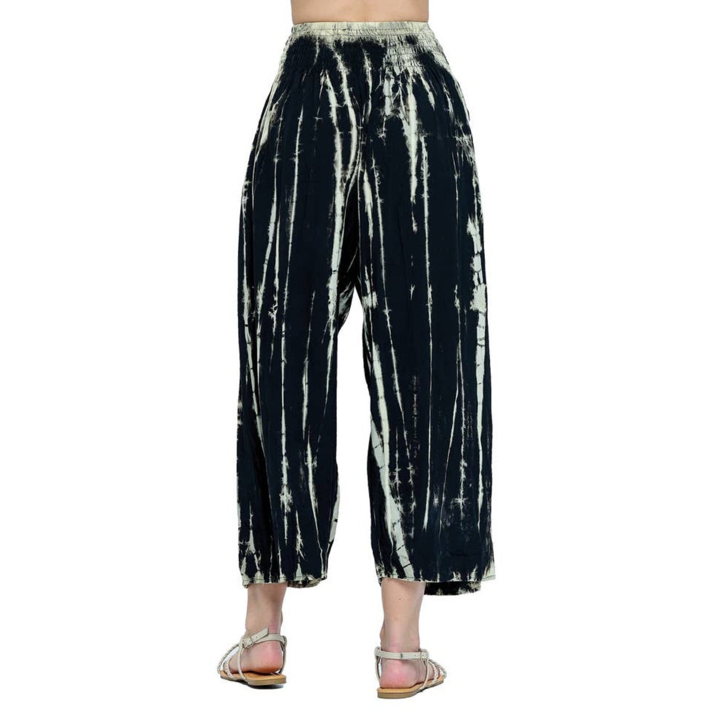 Julia Tie Dyed Crop Pants - Rhapsody and Renascence